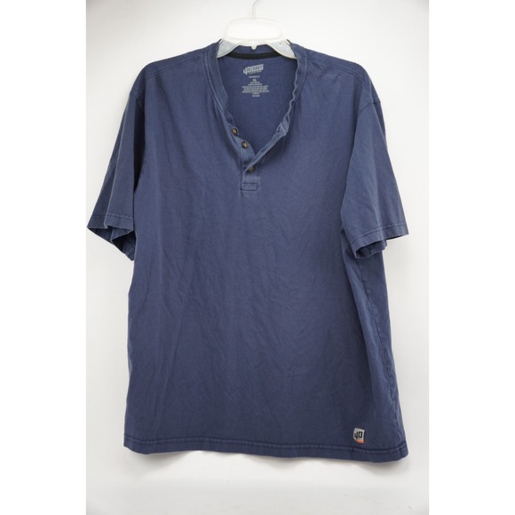 Duluth Pack Other - VGC Duluth Trading Mens‎ Henley Shirt Extra Large Blue 40 Grit 100% Cotton